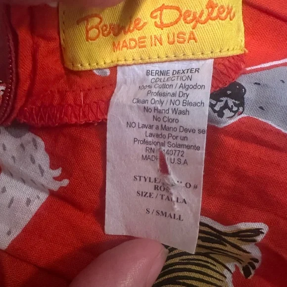 Red Dog Print Dress - Picture 6 of 6